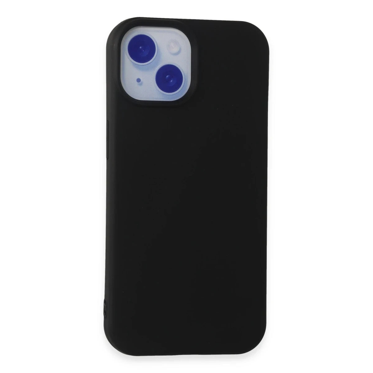 Newface Apple iPhone 15 Kılıf Nano içi Kadife Silikon - Siyah — görsel 5