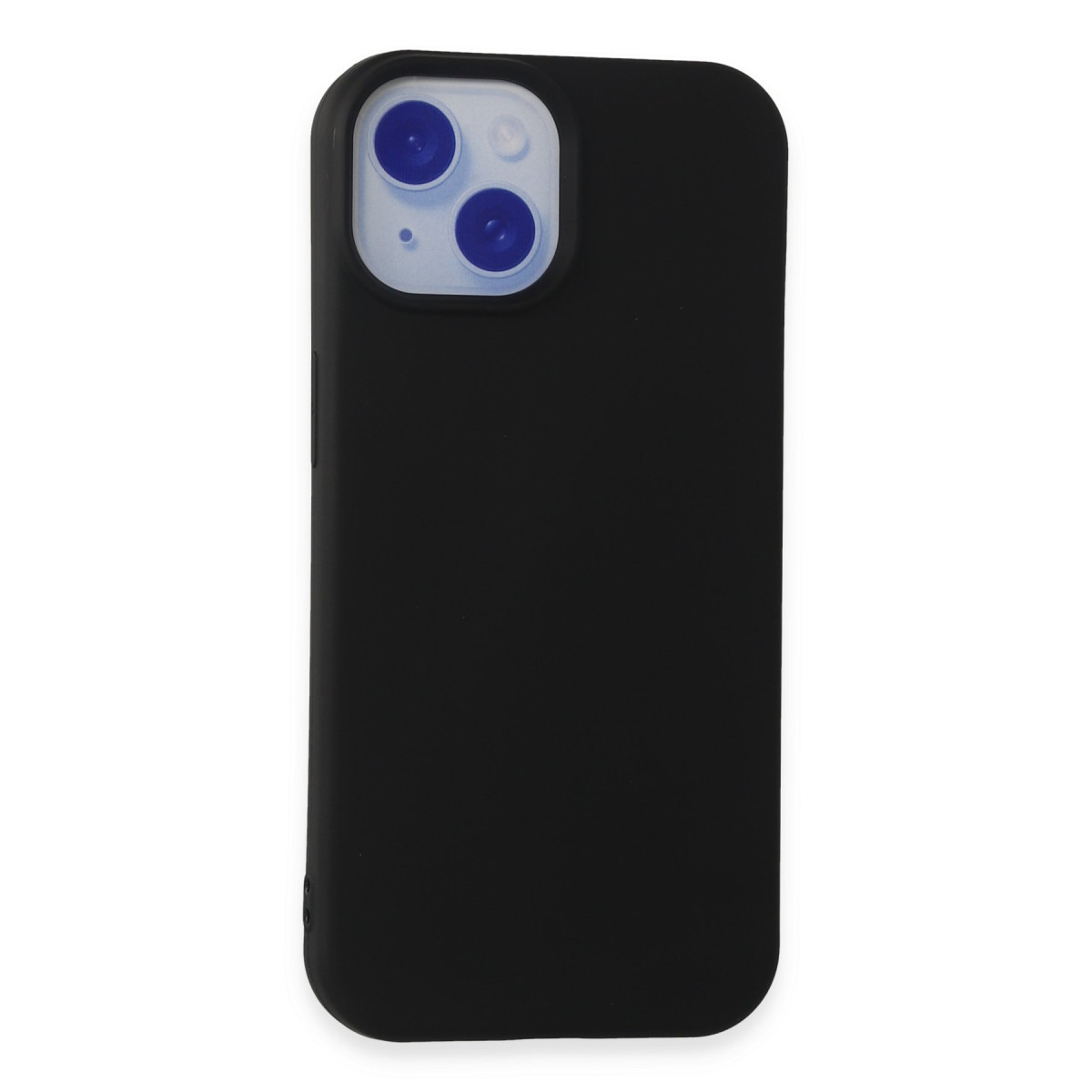 Newface Apple iPhone 15 Kılıf Nano içi Kadife Silikon - Siyah — görsel 9