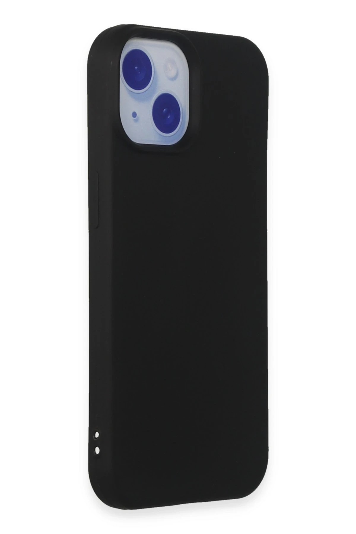 Newface Apple iPhone 15 Kılıf Nano içi Kadife Silikon - Siyah — görsel 2
