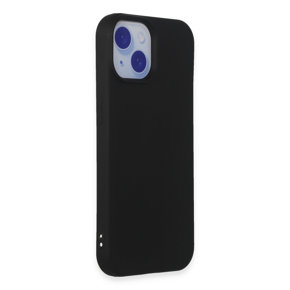Newface Apple iPhone 15 Kılıf Nano içi Kadife Silikon - Siyah — görsel 10