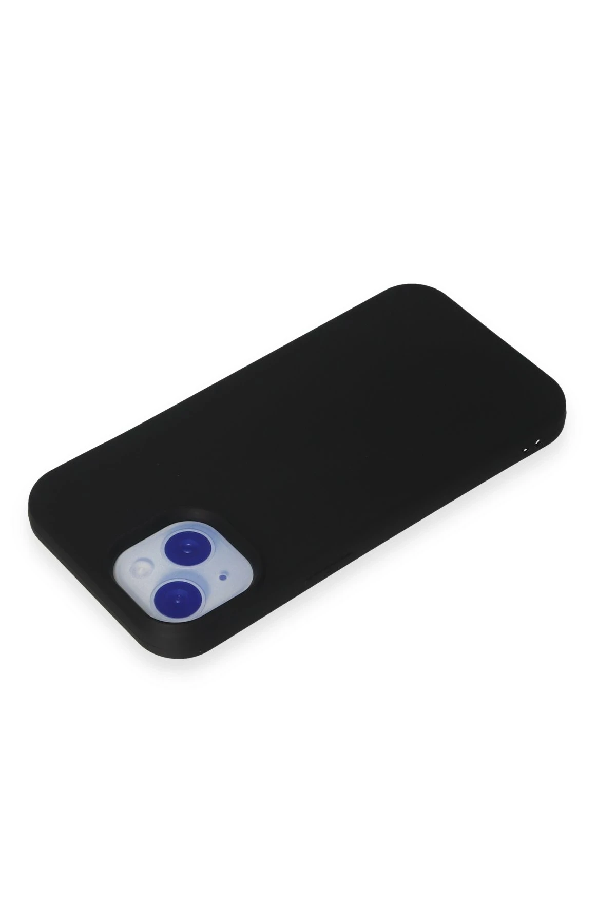 Newface Apple iPhone 15 Kılıf Nano içi Kadife Silikon - Siyah — görsel 3