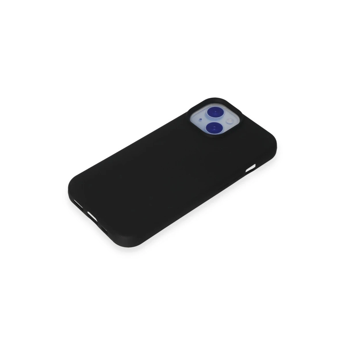 Newface Apple iPhone 15 Kılıf Nano içi Kadife Silikon - Siyah — görsel 8