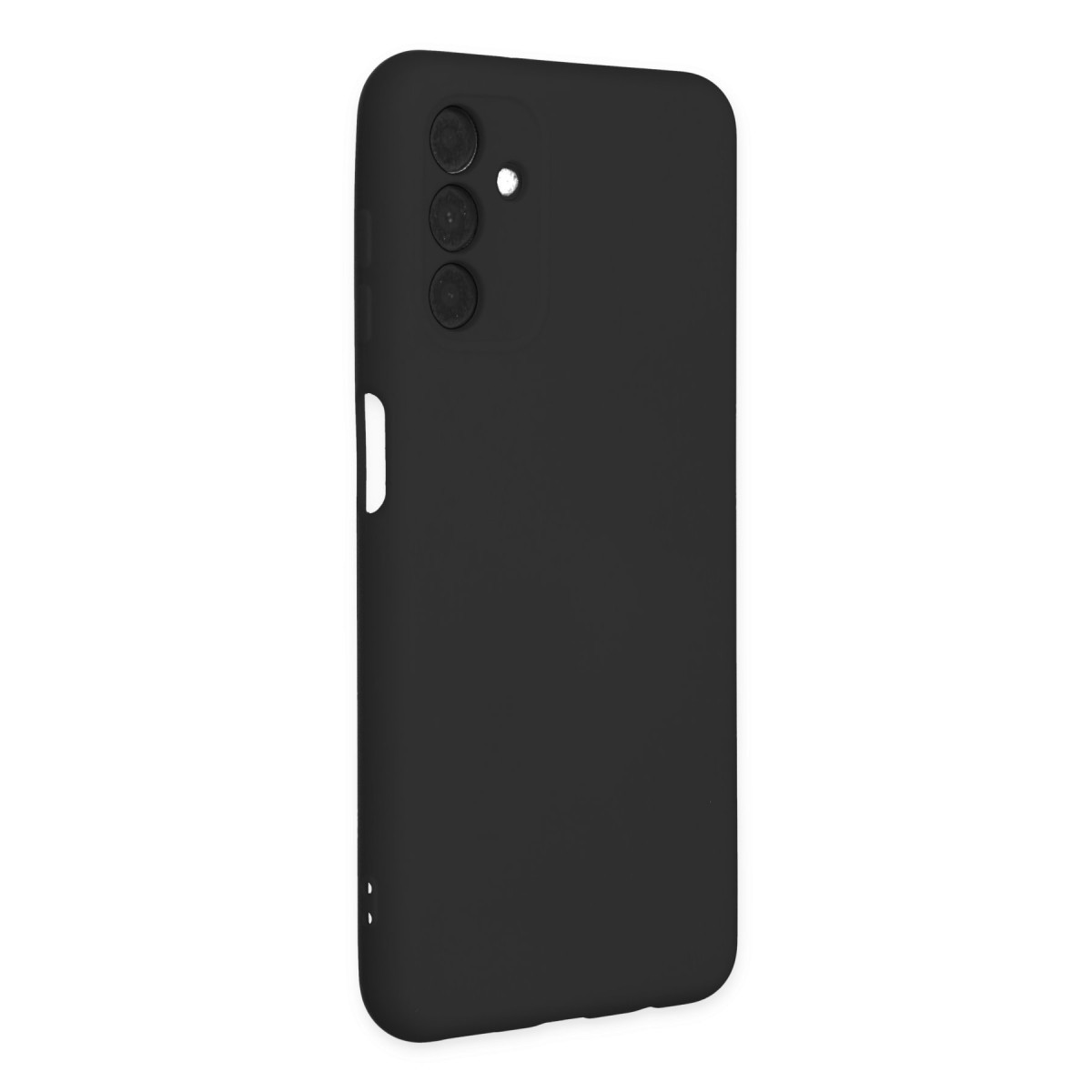 Newface Samsung Galaxy A04S Kılıf Nano içi Kadife Silikon - Siyah — görsel 12