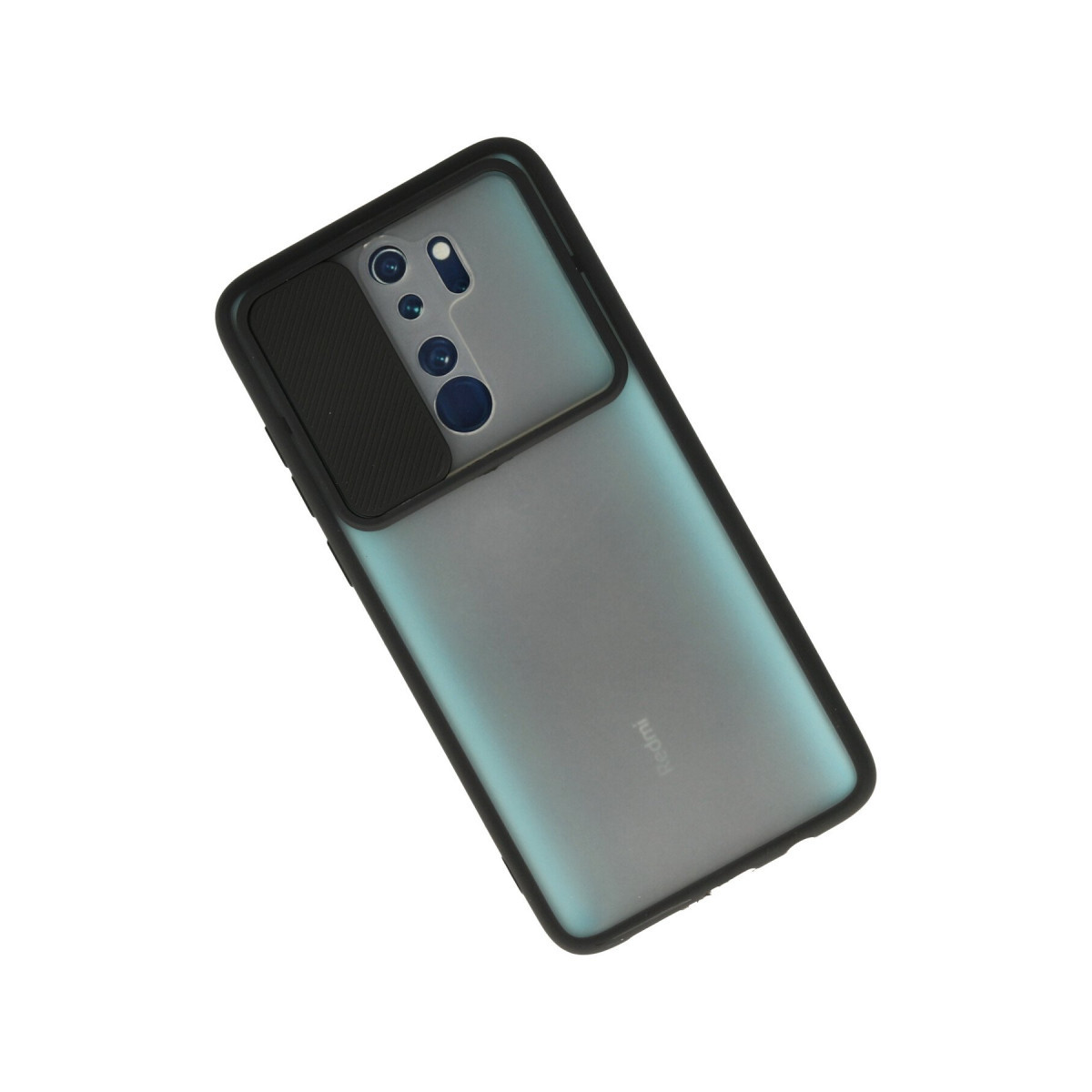 Newface Xiaomi Redmi Note 8 Pro Kılıf Palm Buzlu Kamera Sürgülü Silikon - Siyah — görsel 8