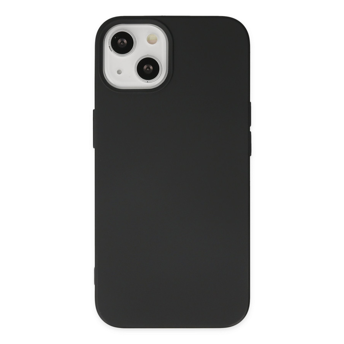 Newface Apple iPhone 15 Plus Kılıf Nano içi Kadife Silikon - Siyah — görsel 7