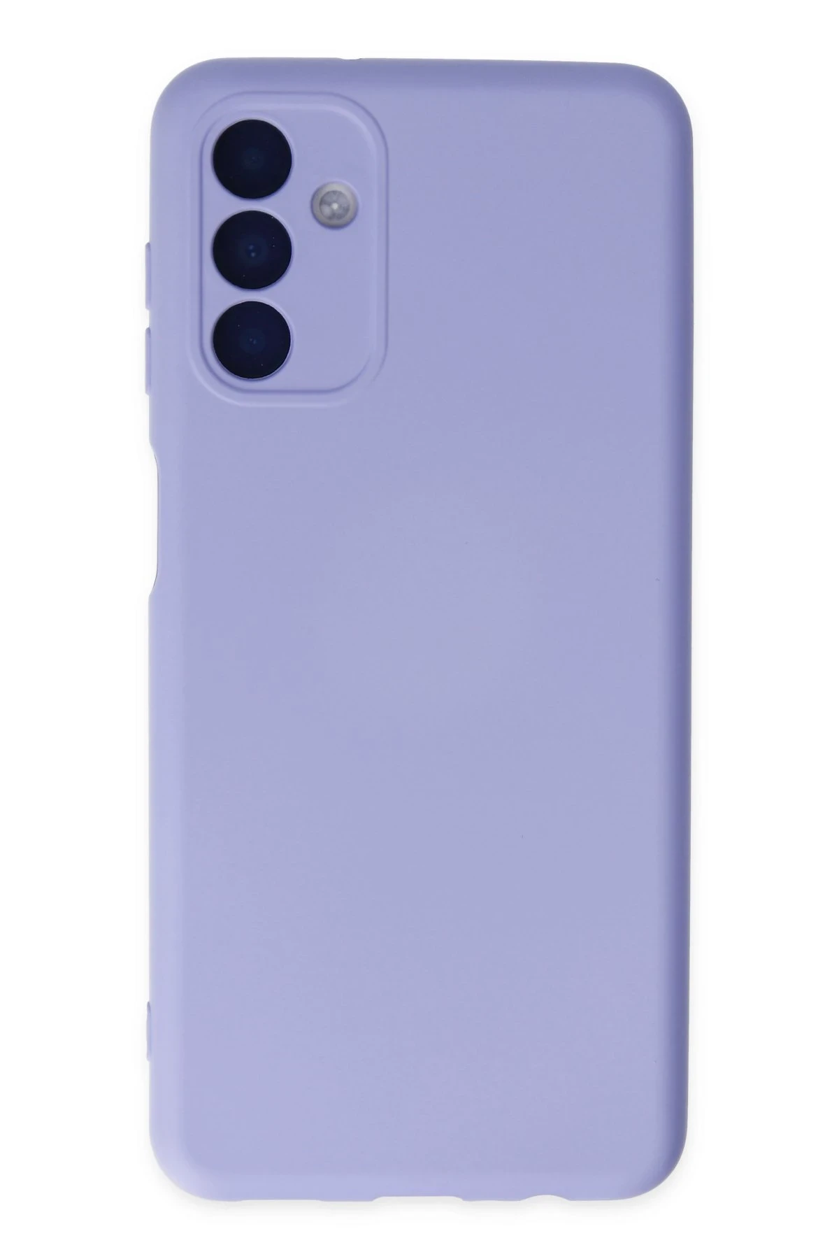 Newface Samsung Galaxy A04S Kılıf Nano içi Kadife Silikon - Lila