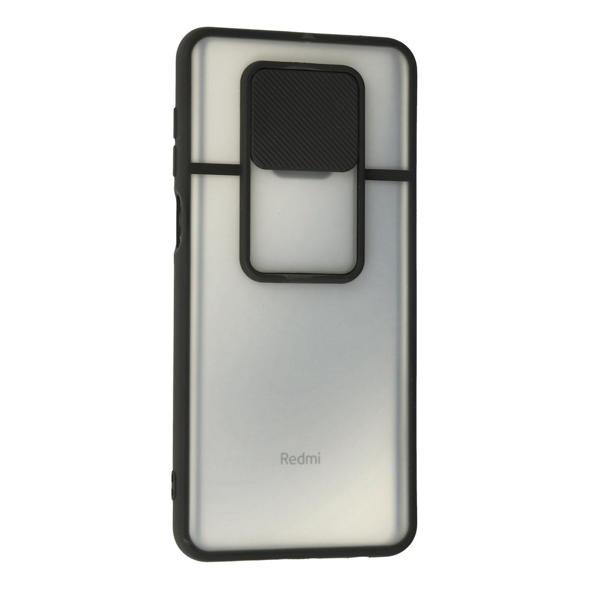 Newface Xiaomi Redmi Note 9 Pro Kılıf Palm Buzlu Kamera Sürgülü Silikon - Siyah — görsel 9