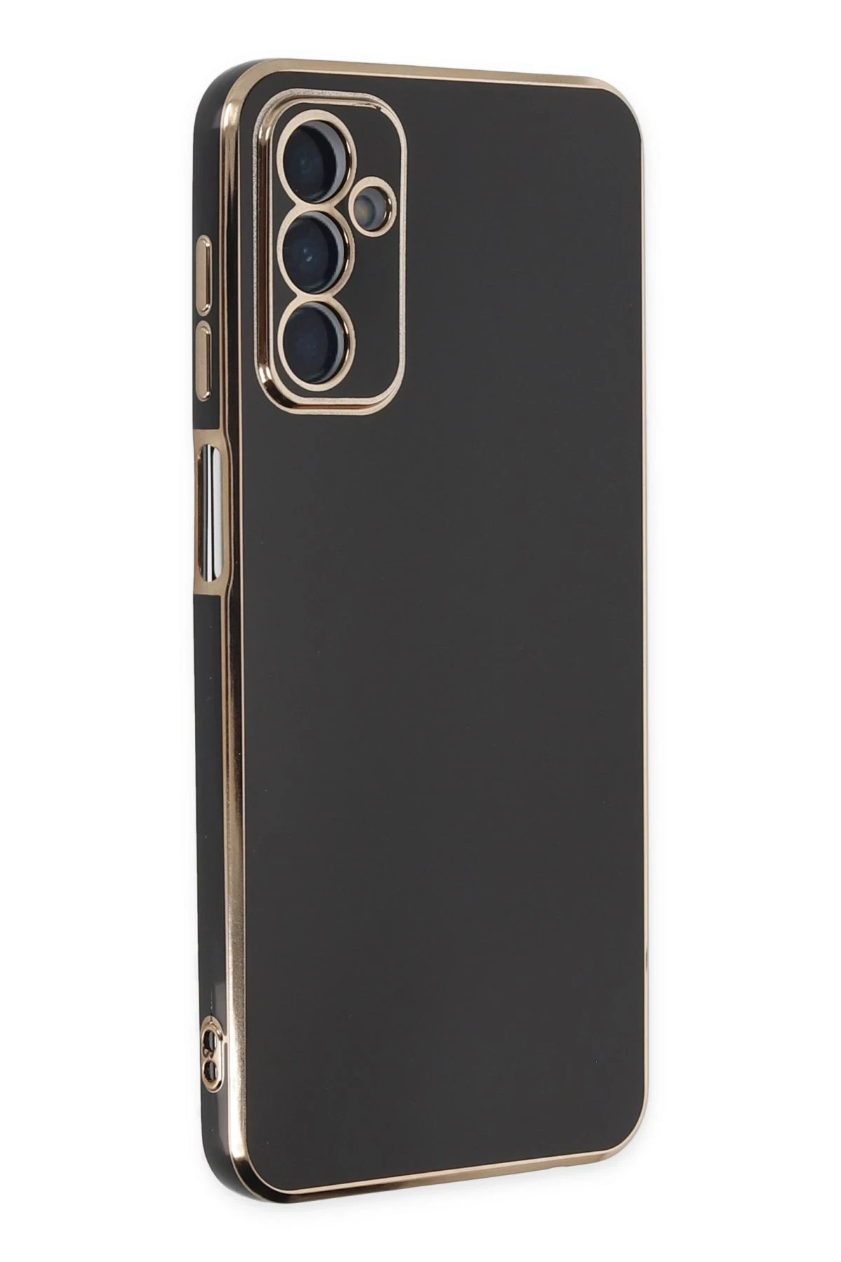 Newface Samsung Galaxy A04S Kılıf Volet Silikon - Siyah — görsel 2