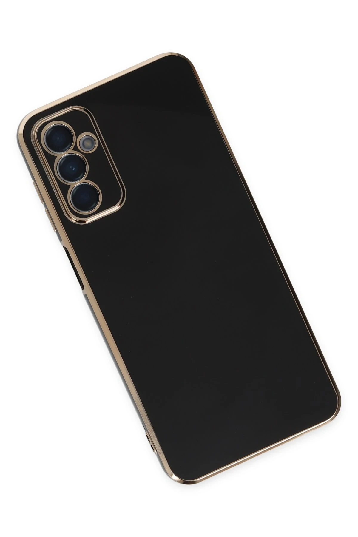 Newface Samsung Galaxy A04S Kılıf Volet Silikon - Siyah — görsel 3