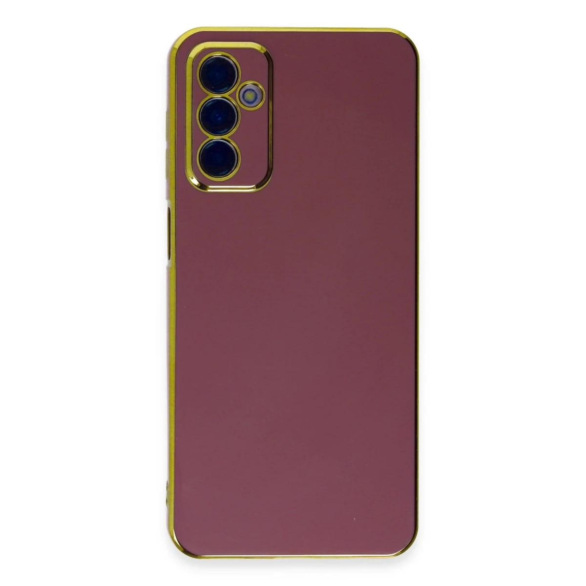 Newface Samsung Galaxy A04S Kılıf Volet Silikon - Kırmızı