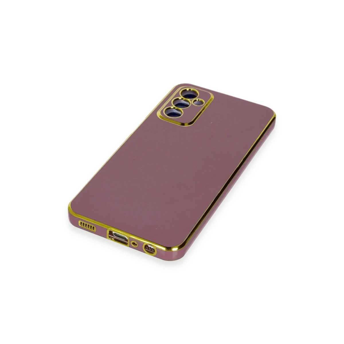 Newface Samsung Galaxy A04S Kılıf Volet Silikon - Kırmızı