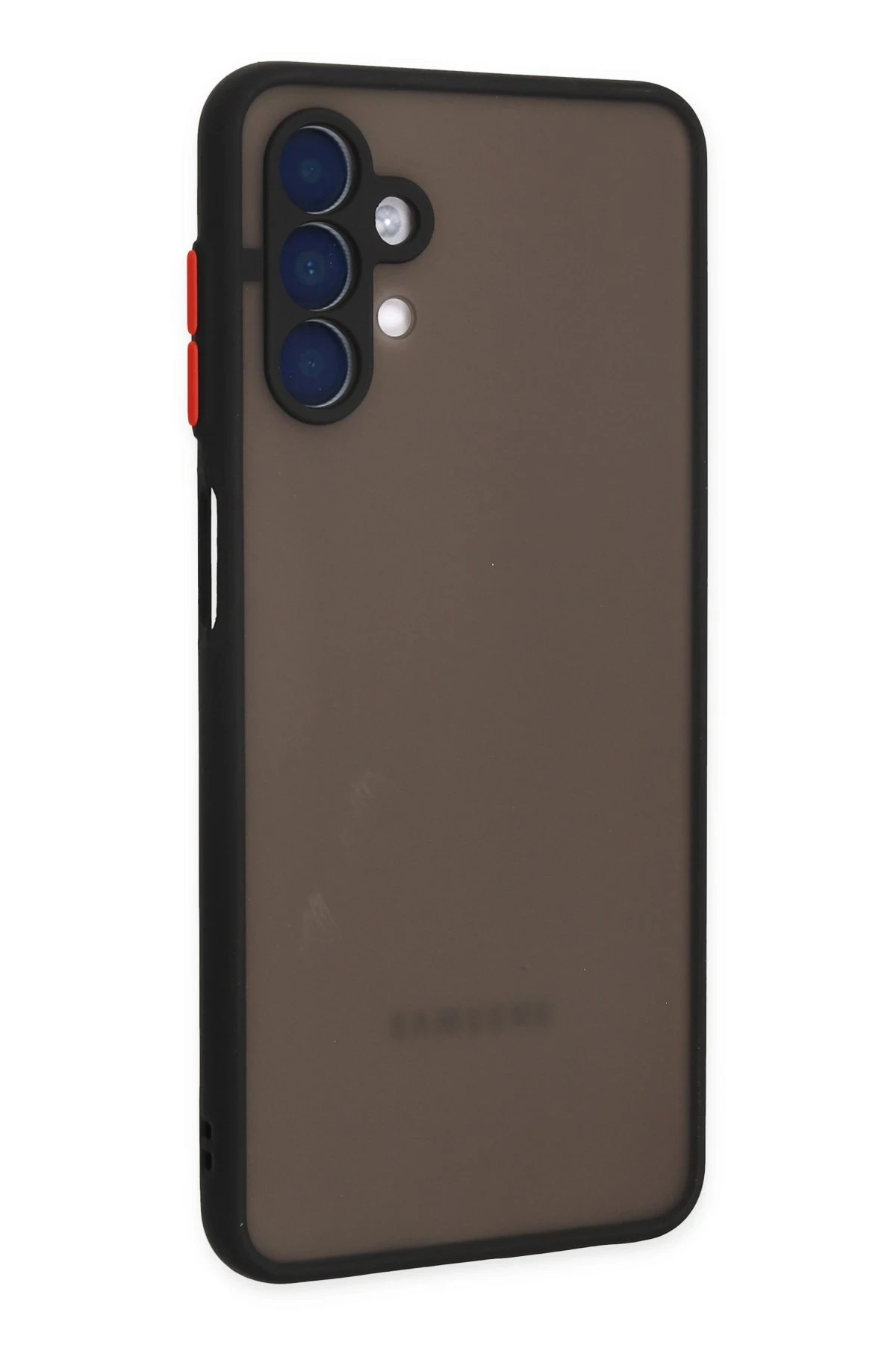 Newface Samsung Galaxy A04S Kılıf Montreal Silikon Kapak - Siyah