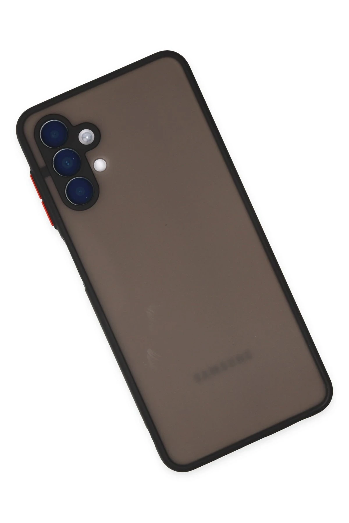 Newface Samsung Galaxy A04S Kılıf Montreal Silikon Kapak - Siyah