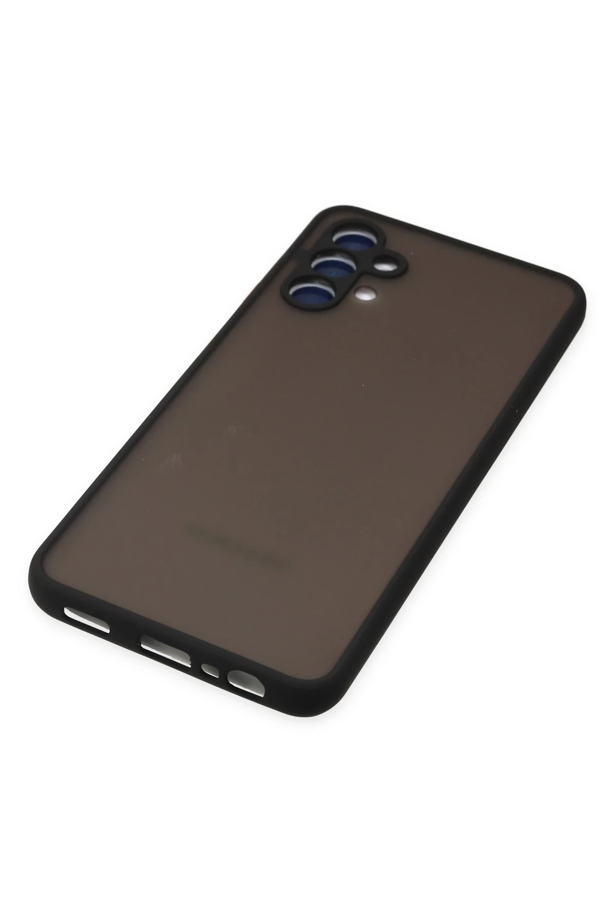 Newface Samsung Galaxy A04S Kılıf Montreal Silikon Kapak - Siyah