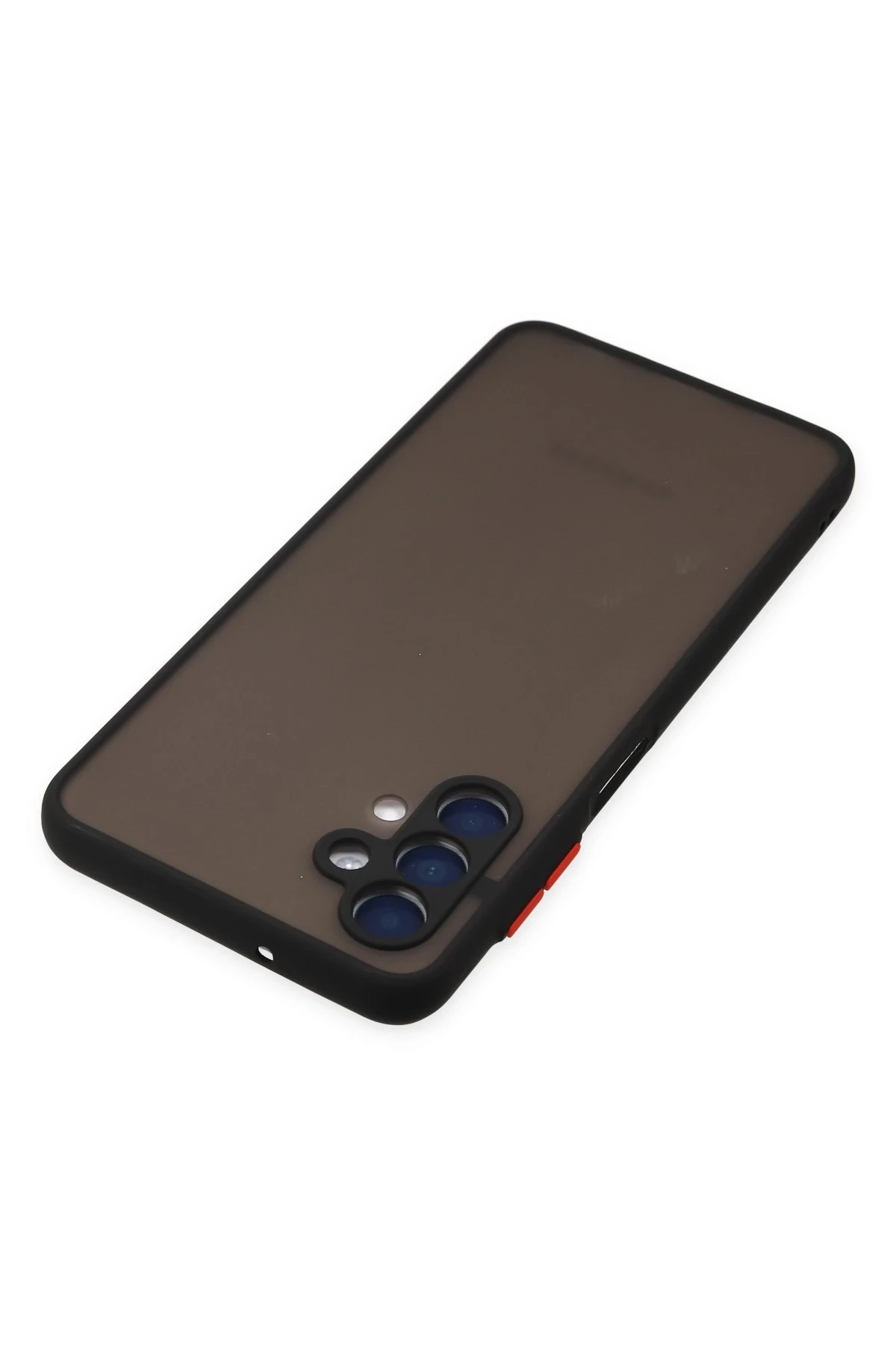 Newface Samsung Galaxy A04S Kılıf Montreal Silikon Kapak - Siyah