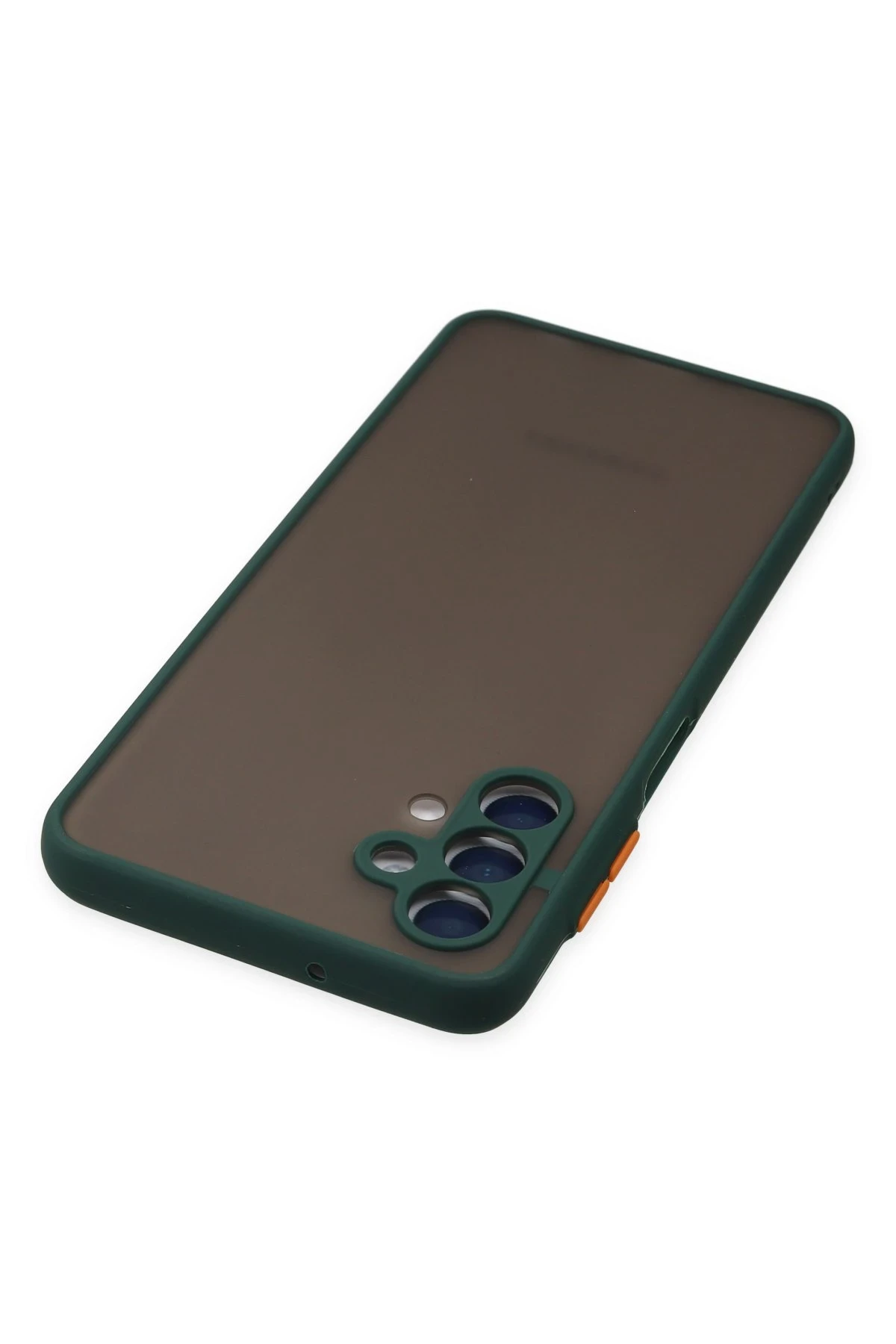 Newface Samsung Galaxy A04S Kılıf Montreal Silikon Kapak - Yeşil