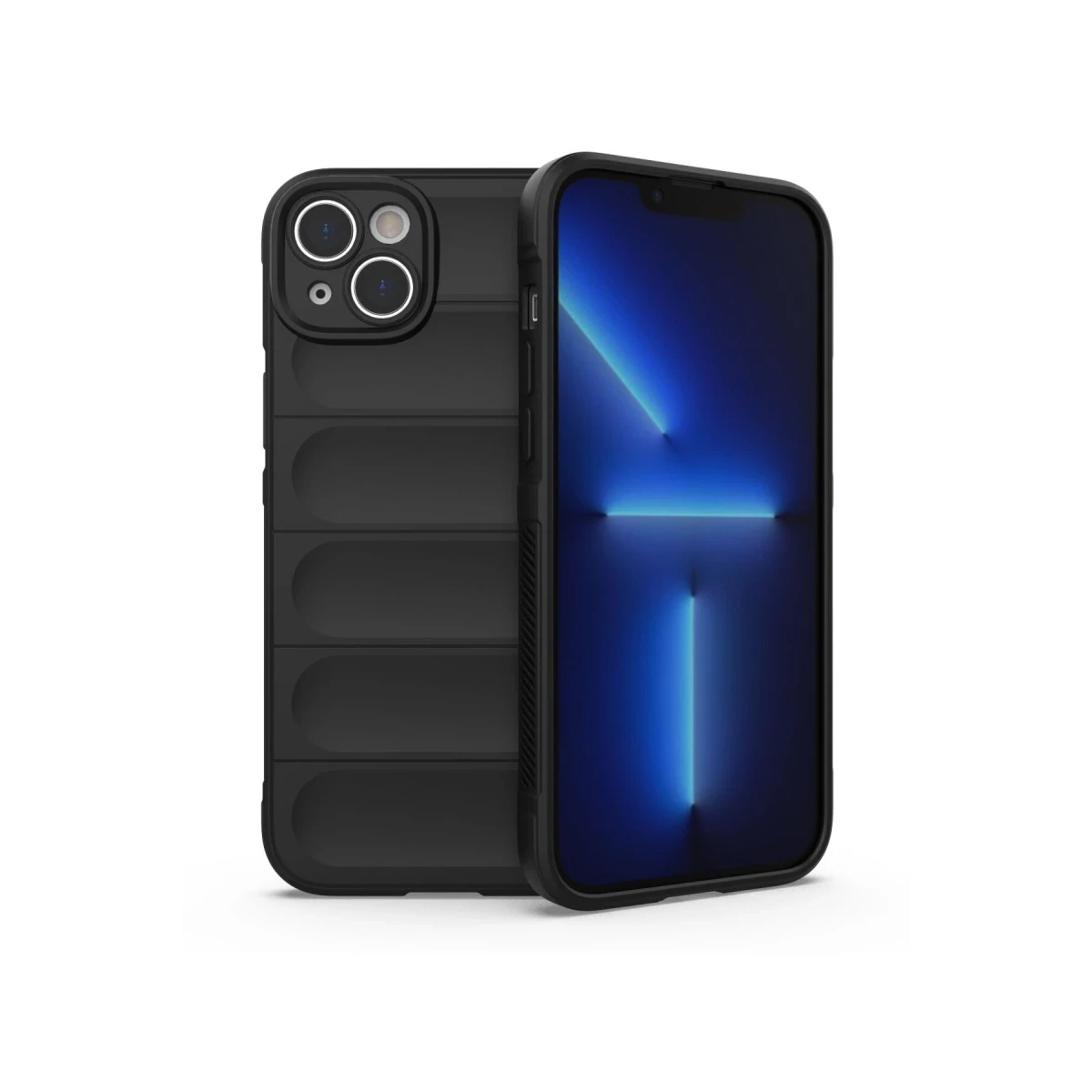 Newface Apple iPhone 15 Kılıf Optimum Silikon - Siyah — görsel 5