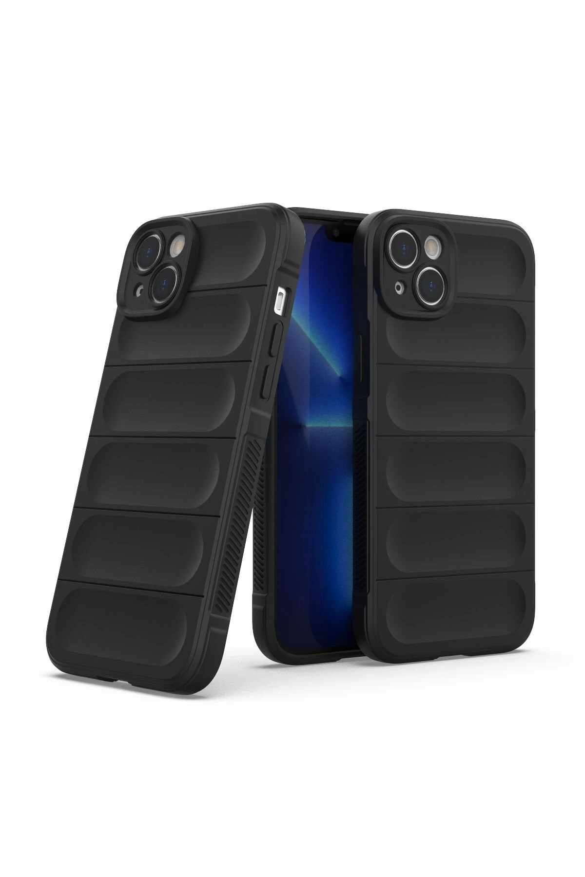 Newface Apple iPhone 15 Kılıf Optimum Silikon - Siyah — görsel 2