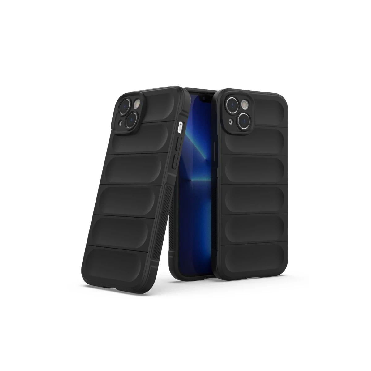 Newface Apple iPhone 15 Kılıf Optimum Silikon - Siyah — görsel 6