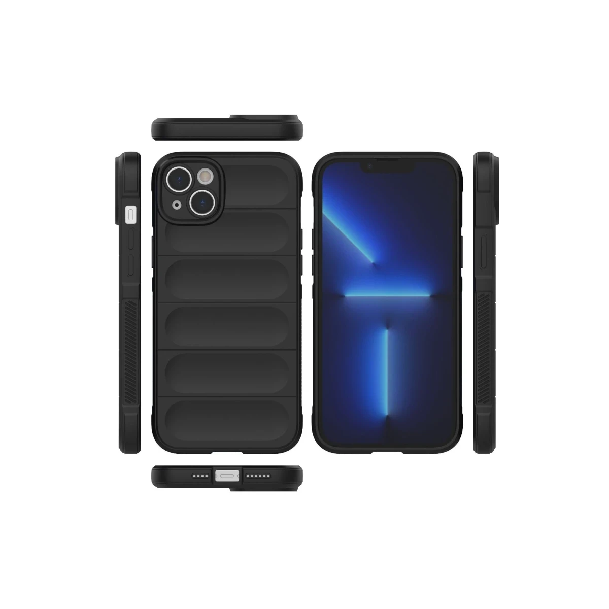Newface Apple iPhone 15 Kılıf Optimum Silikon - Siyah — görsel 7