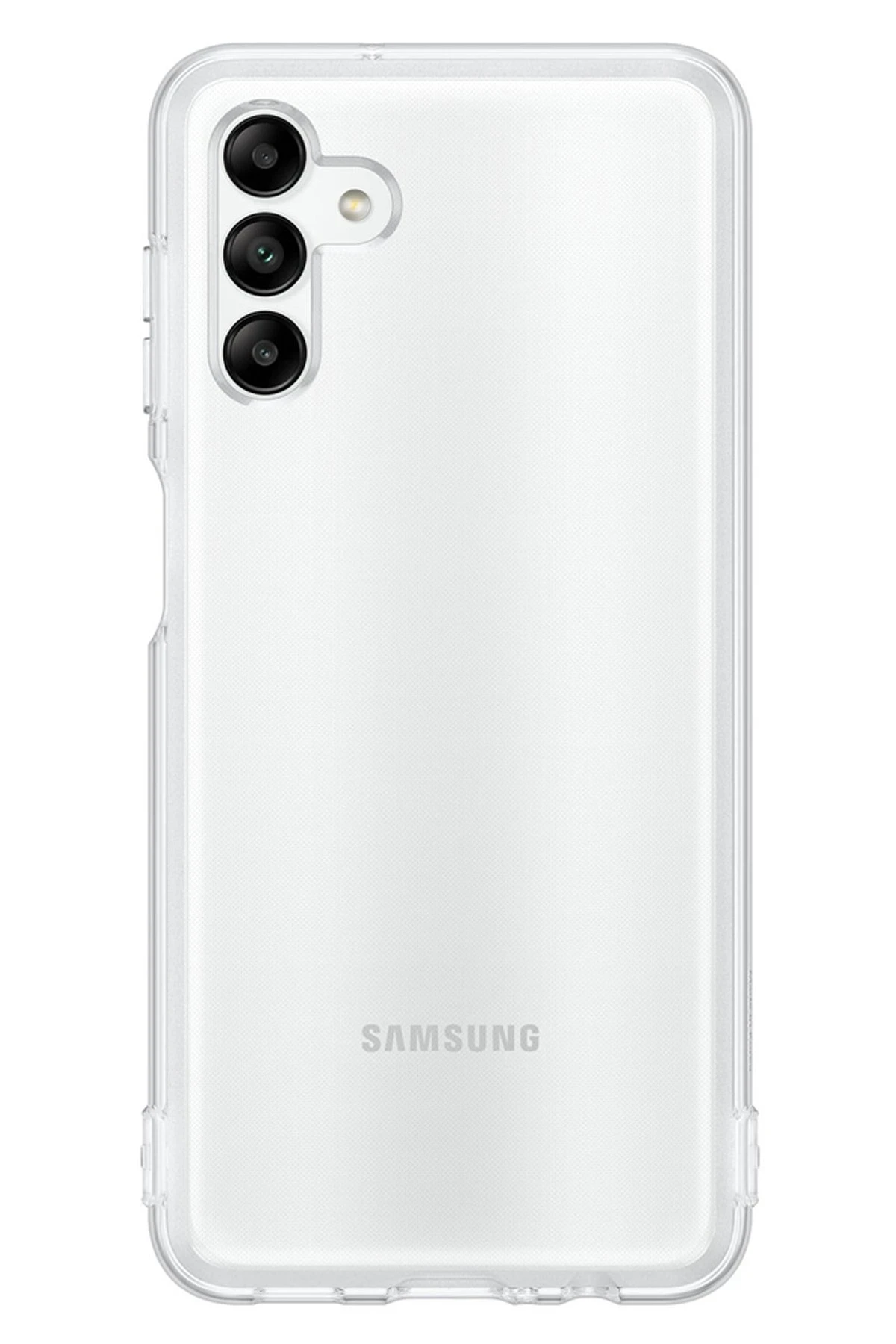 Newface Samsung Galaxy A04S Kılıf Lüx Şeffaf Silikon