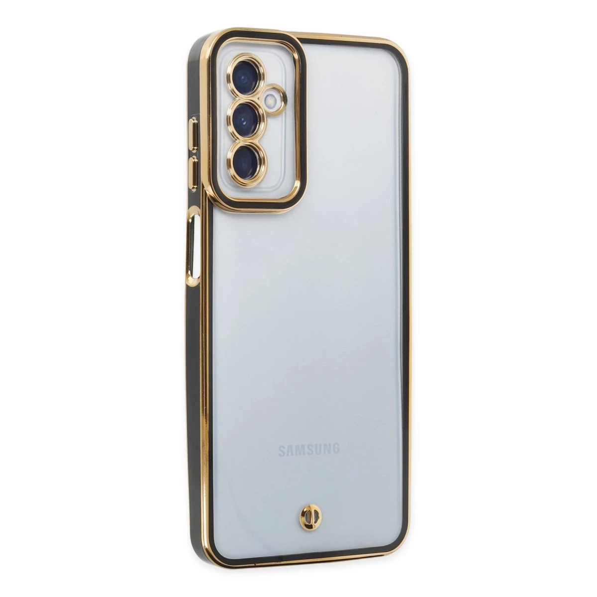 Newface Samsung Galaxy A04S Kılıf Liva Lens Silikon - Siyah — görsel 5