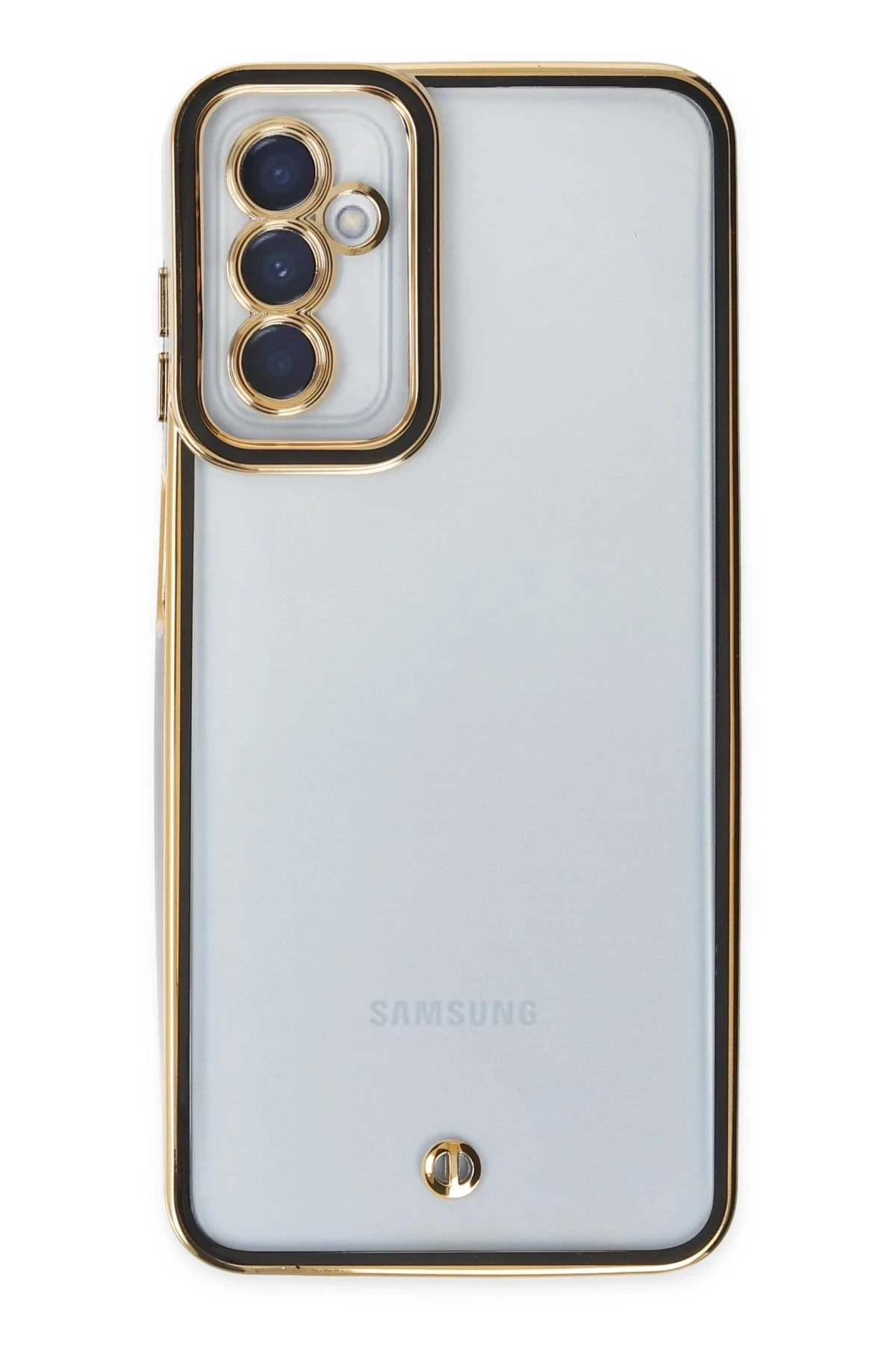 Newface Samsung Galaxy A04S Kılıf Liva Lens Silikon - Siyah — görsel 2