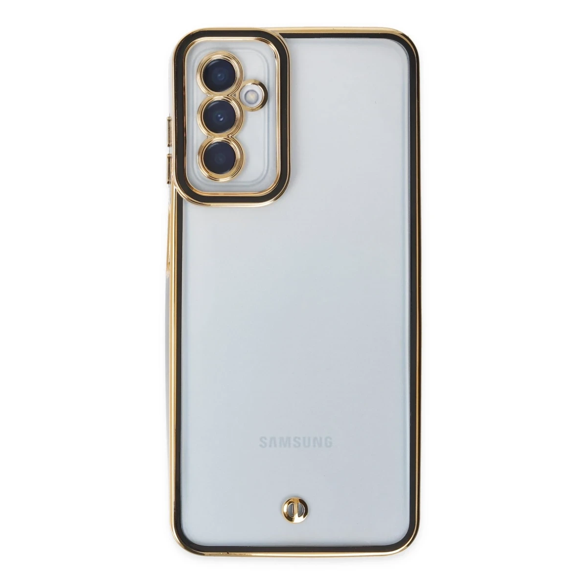 Newface Samsung Galaxy A04S Kılıf Liva Lens Silikon - Siyah — görsel 6