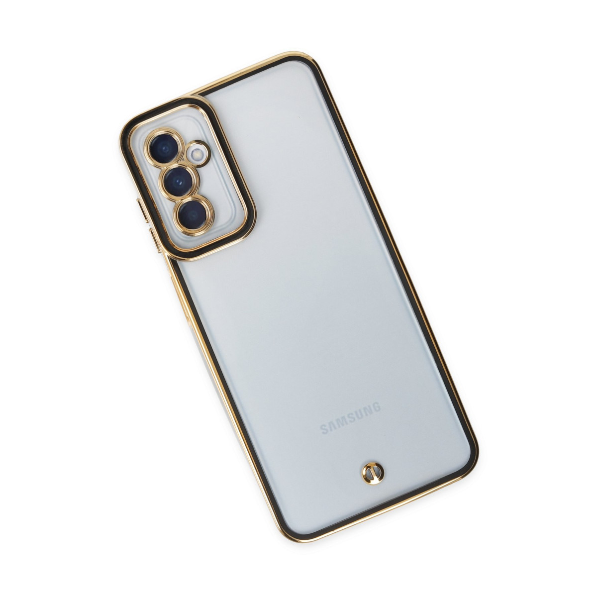 Newface Samsung Galaxy A04S Kılıf Liva Lens Silikon - Siyah — görsel 11
