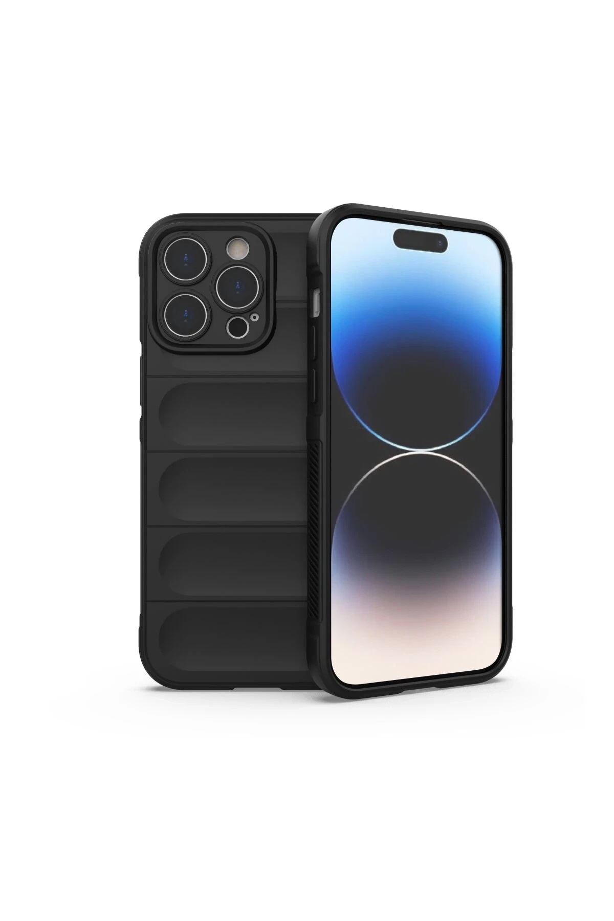 Newface Apple iPhone 15 Pro Kılıf Optimum Silikon - Siyah