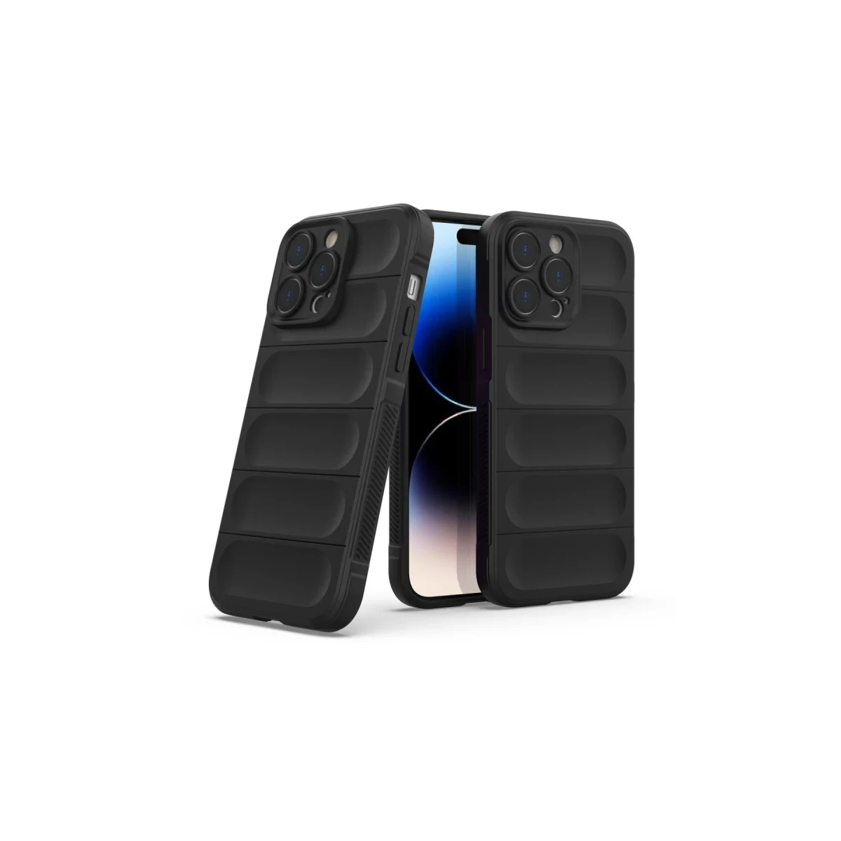 Newface Apple iPhone 15 Pro Kılıf Optimum Silikon - Siyah — görsel 6