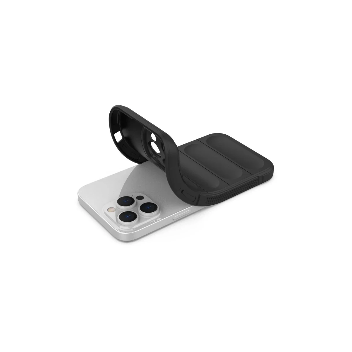 Newface Apple iPhone 15 Pro Kılıf Optimum Silikon - Siyah — görsel 8
