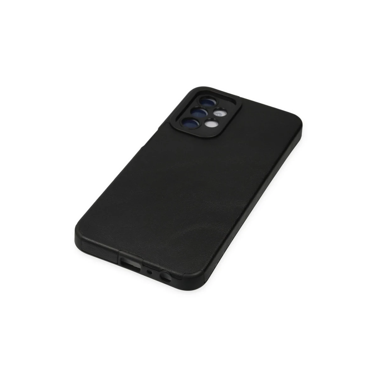 Newface Samsung Galaxy A04S Kılıf Loop Deri Silikon - Siyah — görsel 10