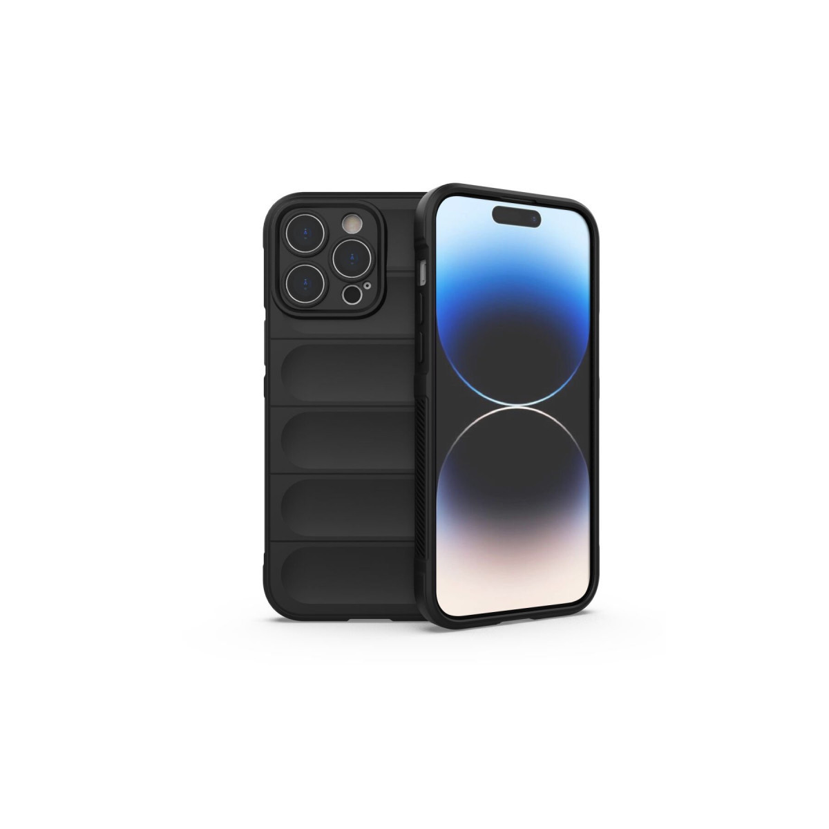 Newface Apple iPhone 15 Pro Max Kılıf Optimum Silikon - Siyah — görsel 9