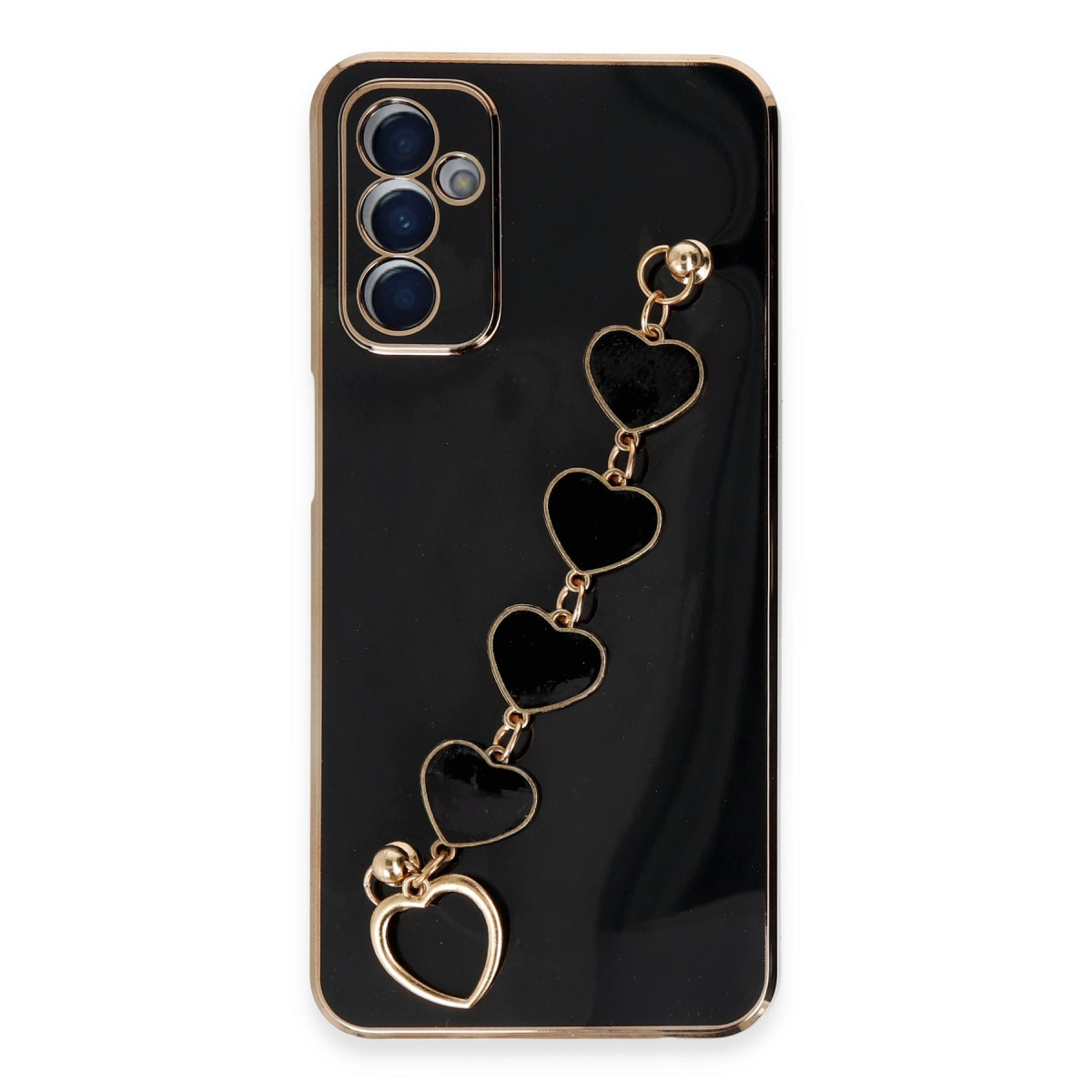 Newface Samsung Galaxy A04S Kılıf Esila Silikon - Siyah — görsel 11