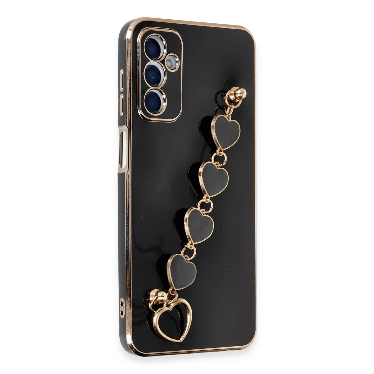 Newface Samsung Galaxy A04S Kılıf Esila Silikon - Siyah — görsel 7