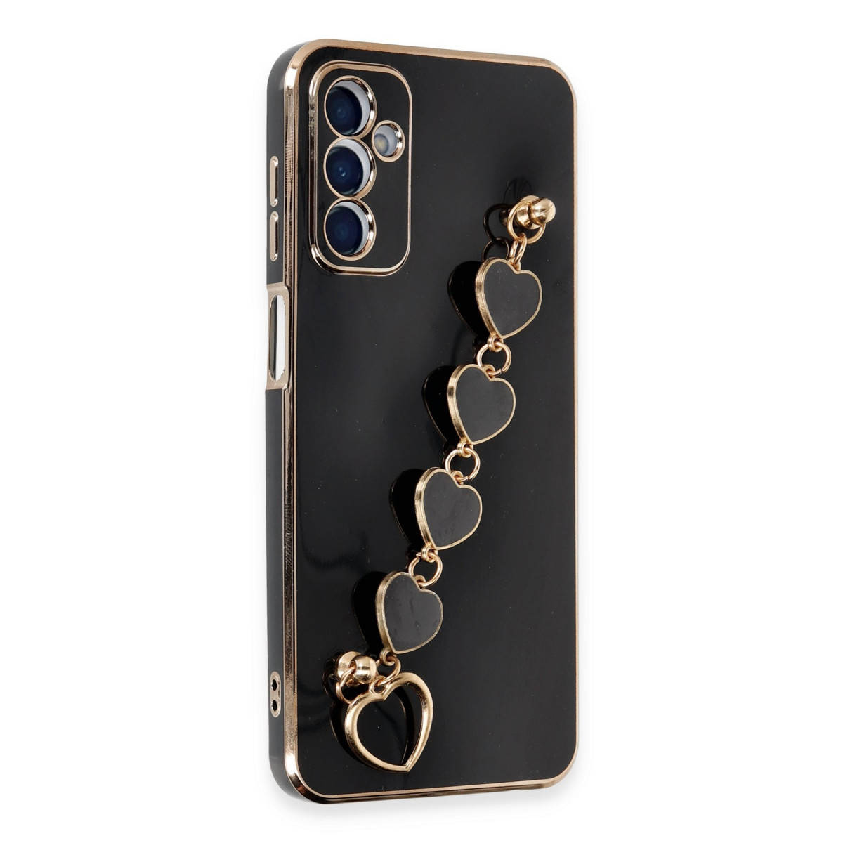 Newface Samsung Galaxy A04S Kılıf Esila Silikon - Siyah — görsel 12