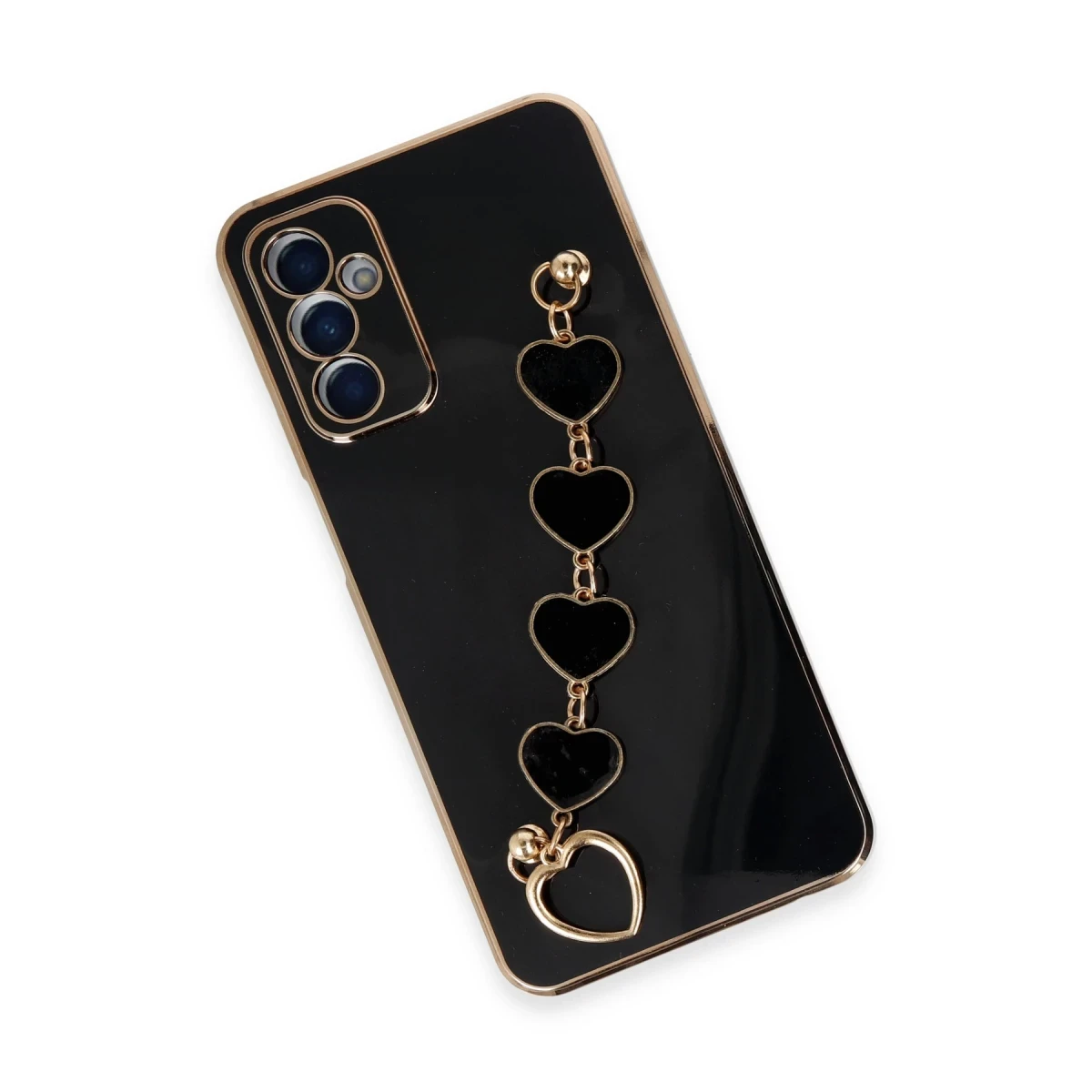 Newface Samsung Galaxy A04S Kılıf Esila Silikon - Siyah — görsel 8