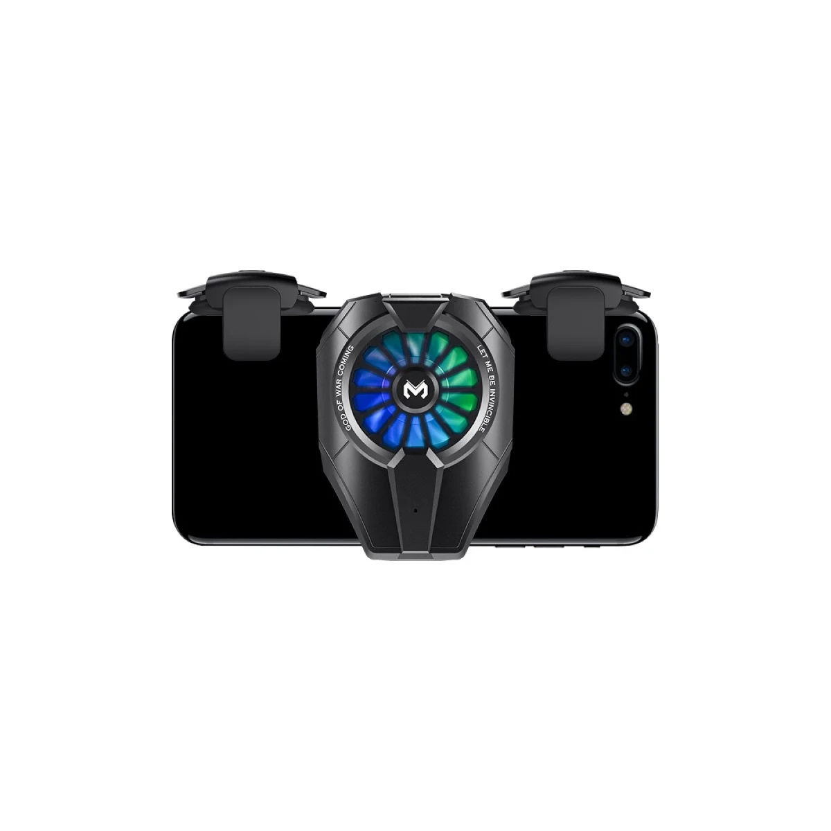 Newface DL06 RGB Radyatör Telefon Soğutucu Fan - Siyah — görsel 6