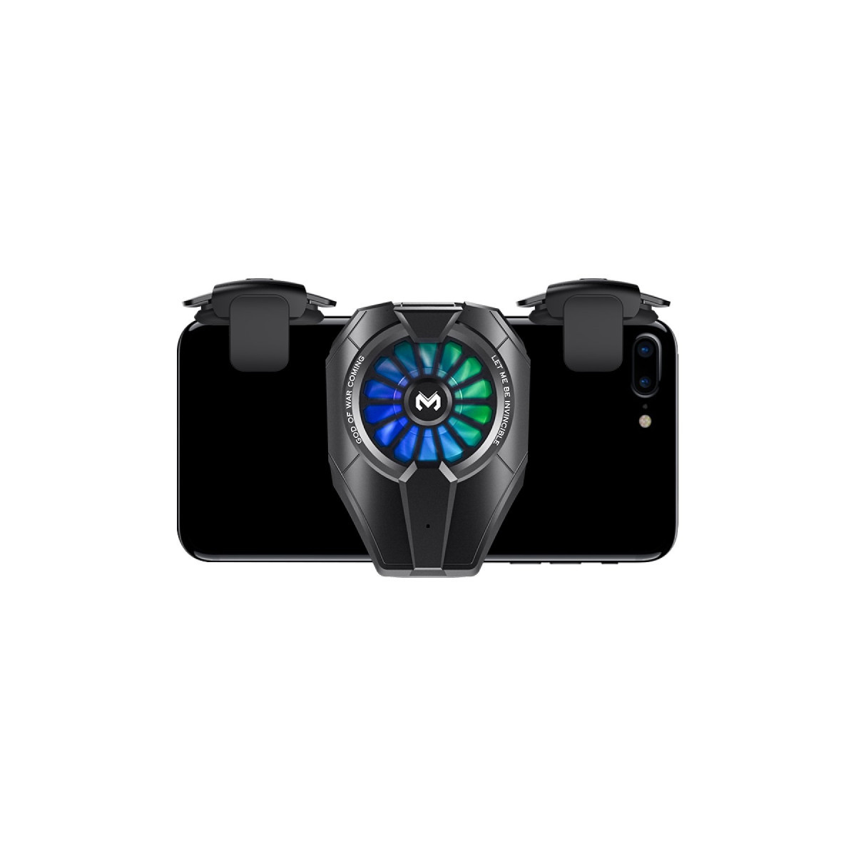 Newface DL06 RGB Radyatör Telefon Soğutucu Fan - Siyah — görsel 9