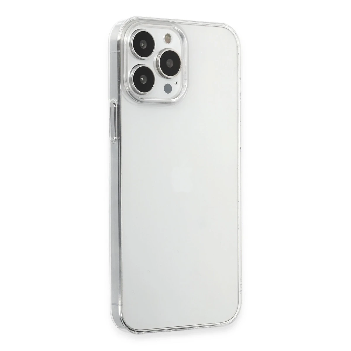 Newface Apple iPhone 15 Pro Kılıf Pc Sert Şeffaf Kapak - Şeffaf — görsel 4