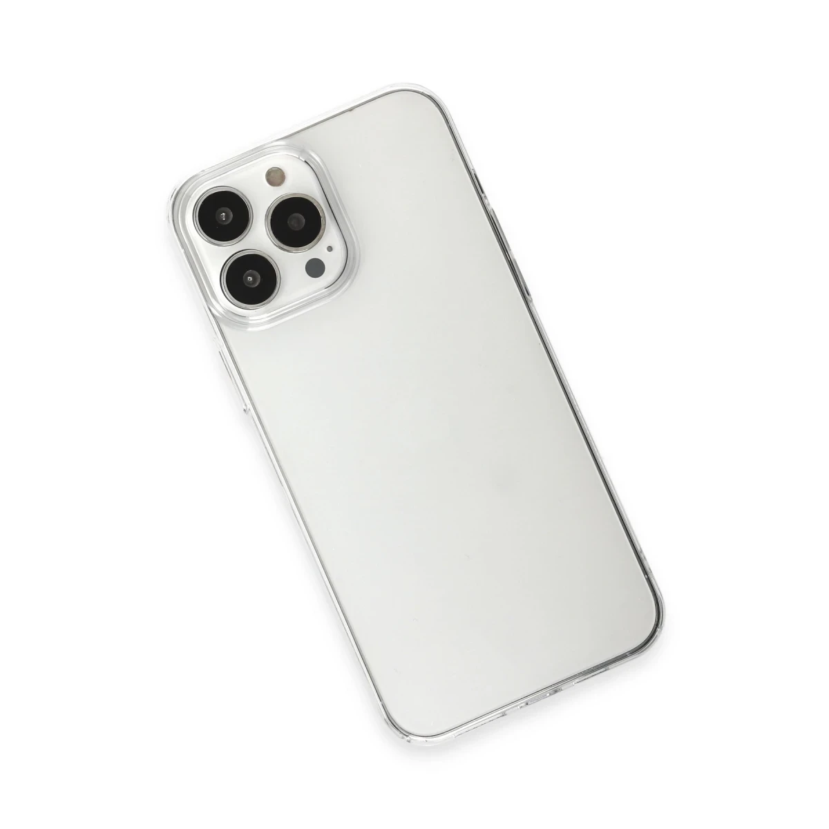 Newface Apple iPhone 15 Pro Max Kılıf Pc Sert Şeffaf Kapak - Şeffaf — görsel 6