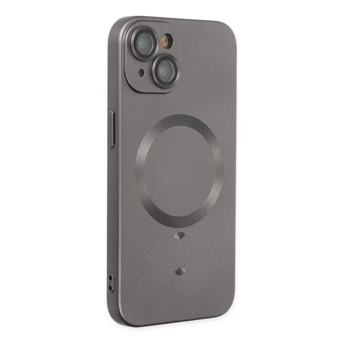 Newface Apple iPhone 14 Kılıf Moshi Lens Magneticsafe Silikon - Füme — görsel 7