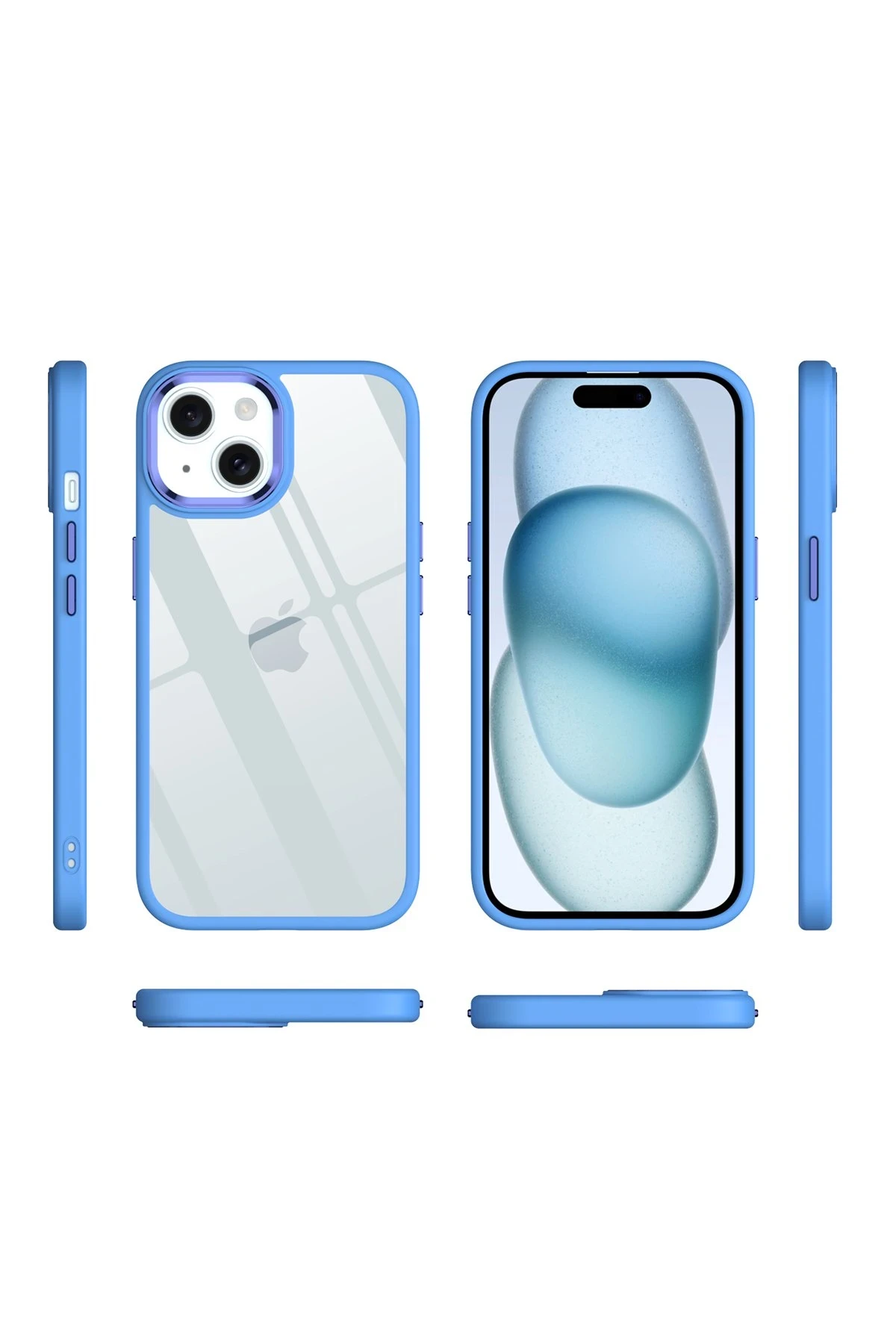 Newface Apple iPhone 15 Kılıf Power Silikon - Siyah — görsel 3