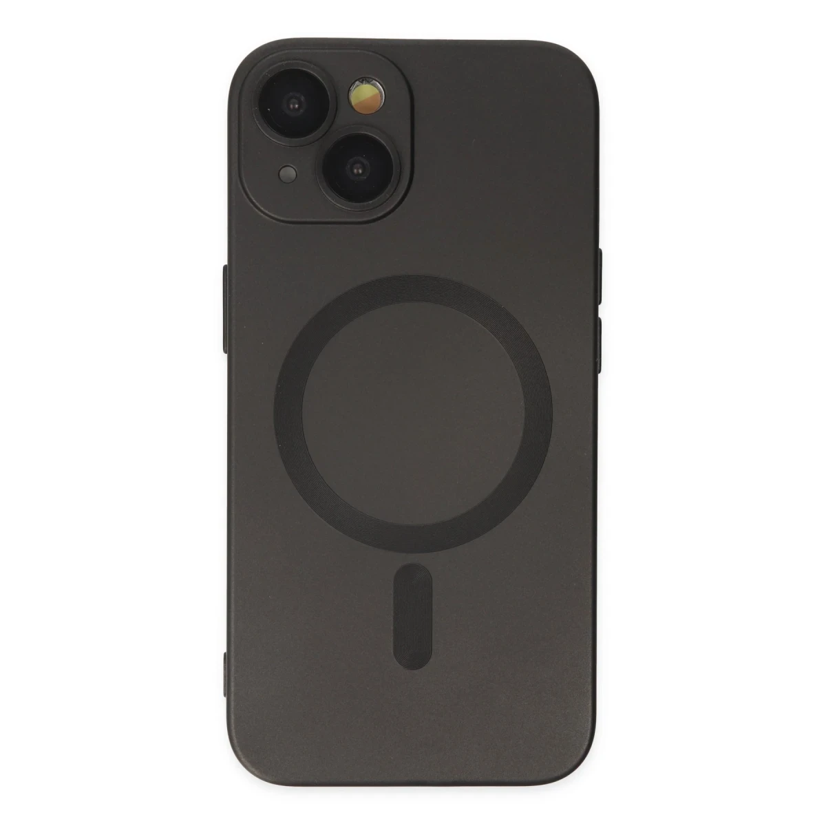 Newface Apple iPhone 14 Plus Kılıf Moshi Lens Magneticsafe Silikon - Siyah — görsel 6
