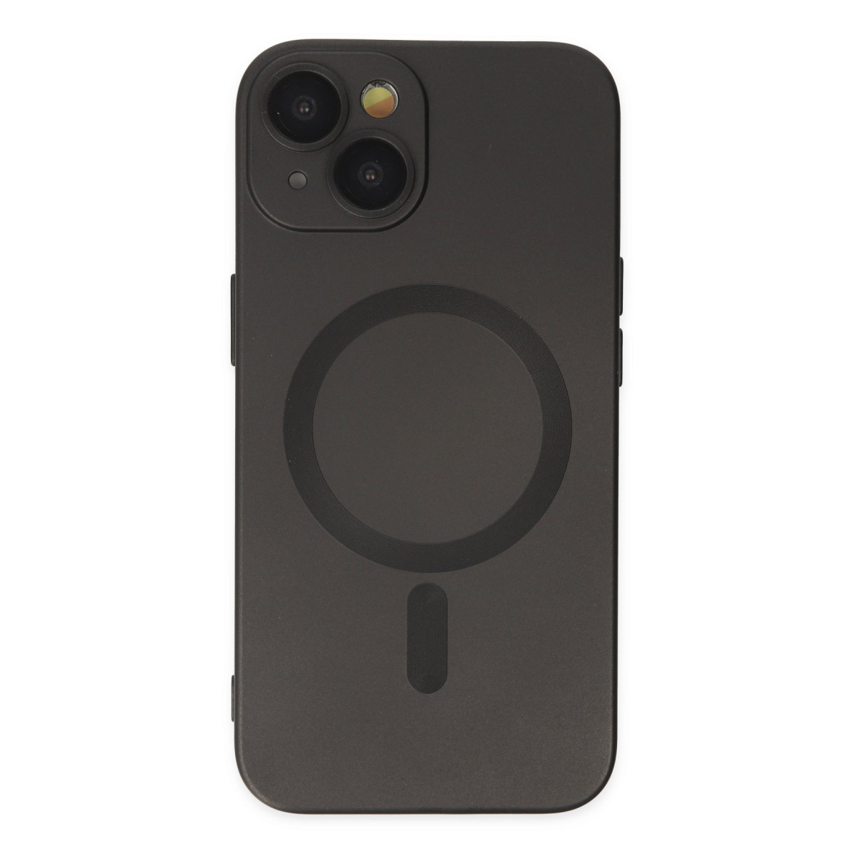 Newface Apple iPhone 14 Plus Kılıf Moshi Lens Magneticsafe Silikon - Siyah — görsel 11