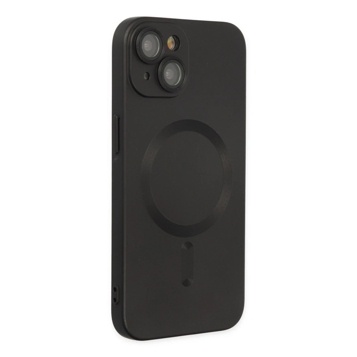 Newface Apple iPhone 14 Plus Kılıf Moshi Lens Magneticsafe Silikon - Siyah — görsel 7