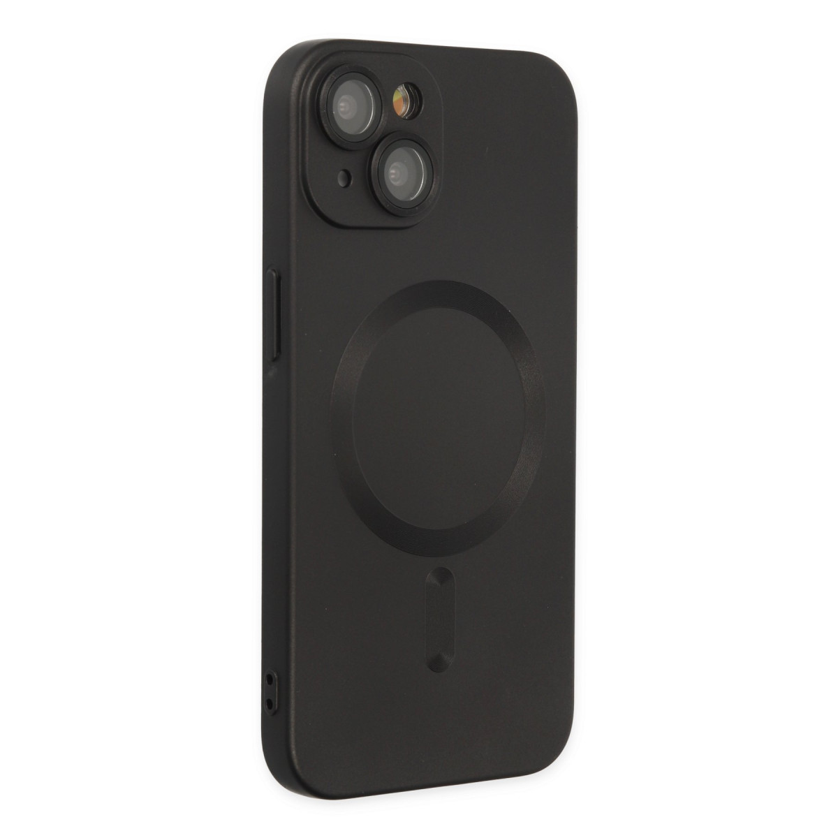 Newface Apple iPhone 14 Plus Kılıf Moshi Lens Magneticsafe Silikon - Siyah — görsel 12