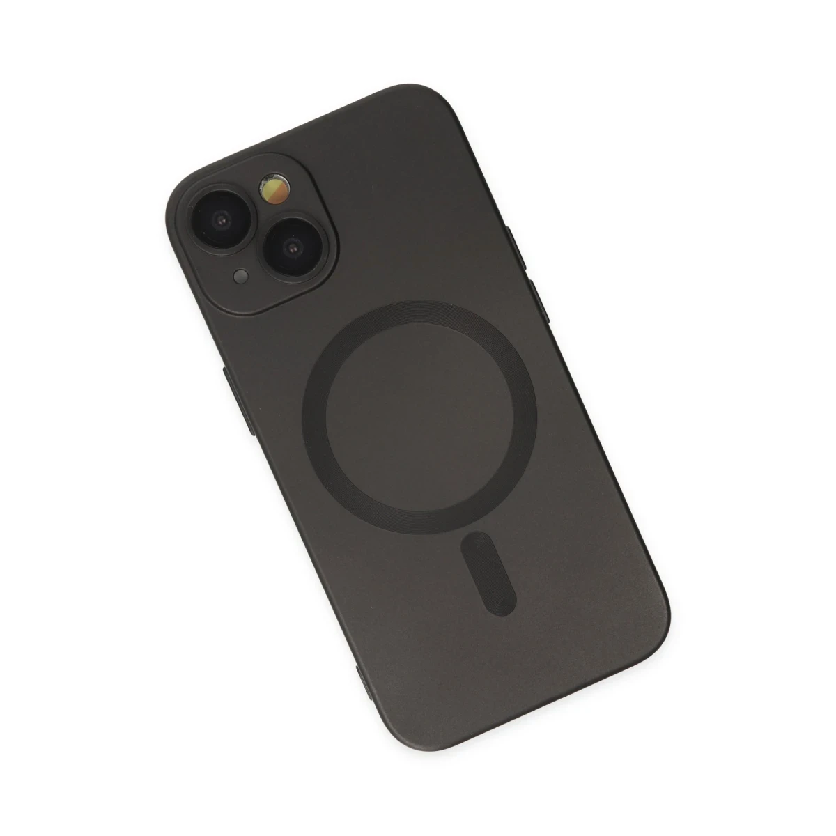 Newface Apple iPhone 14 Plus Kılıf Moshi Lens Magneticsafe Silikon - Siyah — görsel 8