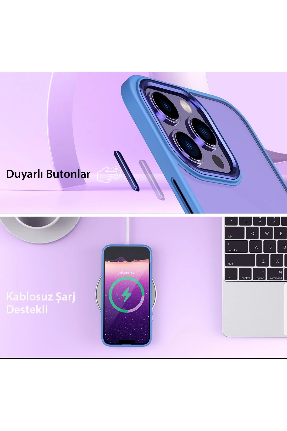 Newface Apple iPhone 15 Kılıf Power Silikon - Siyah — görsel 6